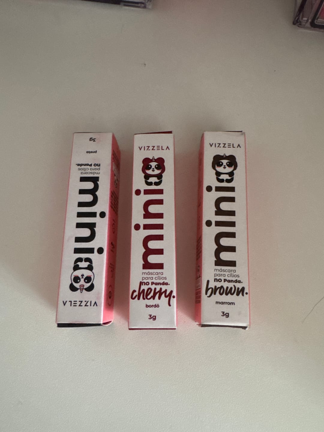 Customer photo review of Kit 3 Mini Máscaras - Vizzela