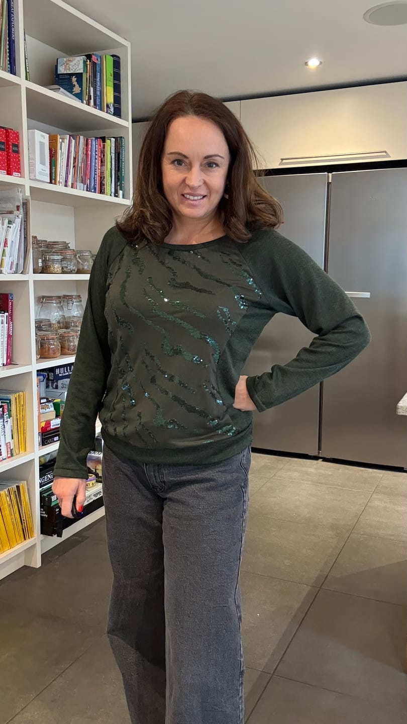 Customer photo review of Melange Knit Fabric