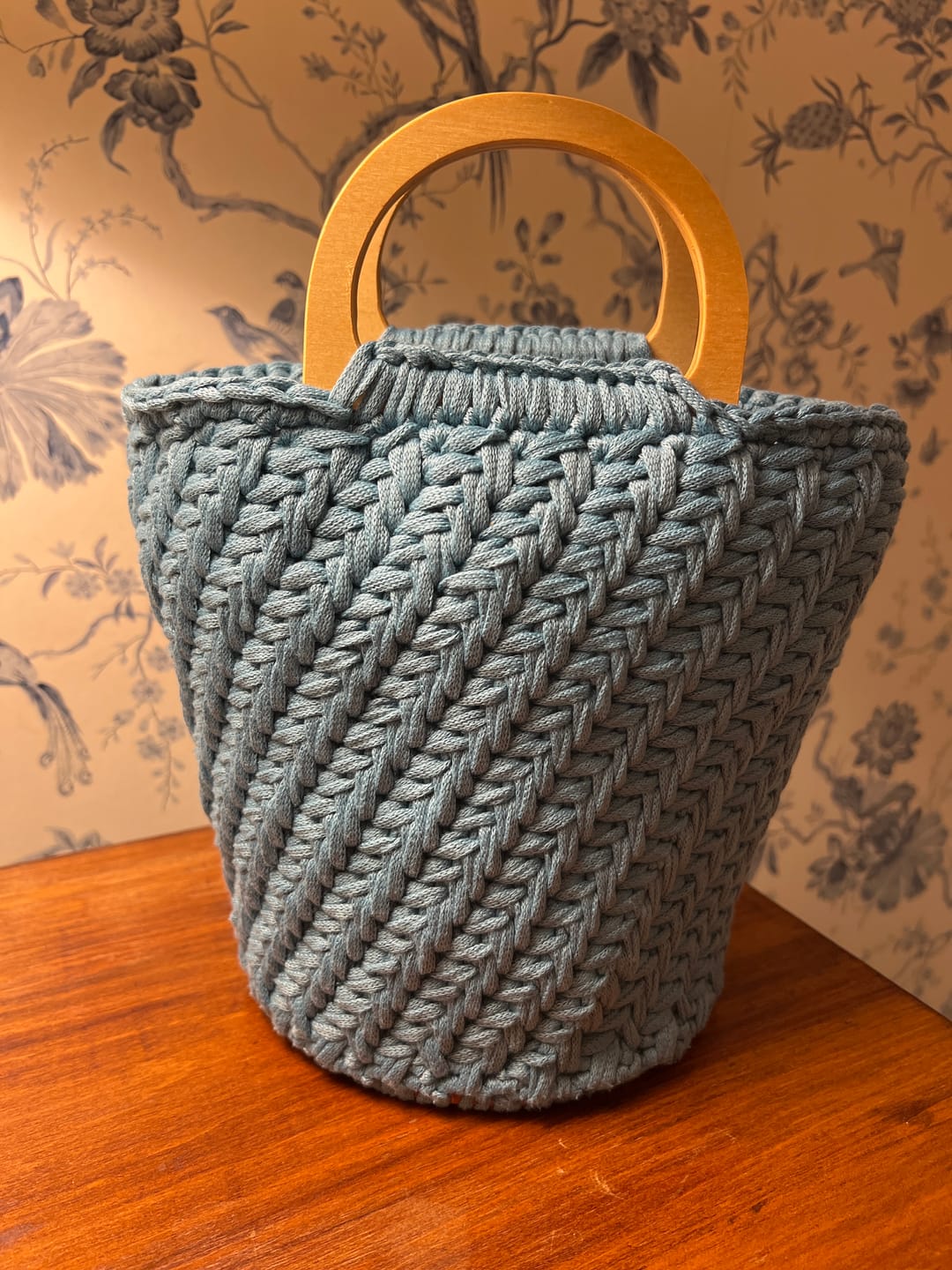 Customer photo review of CrochetPark™  Elegant granny Crochet Bag DIY Kit