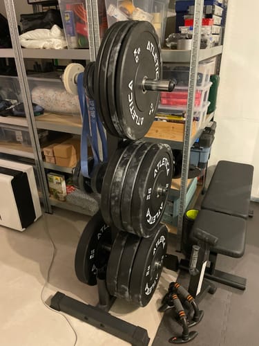 Customer photo review of Langhantel Set | Delta HighRep