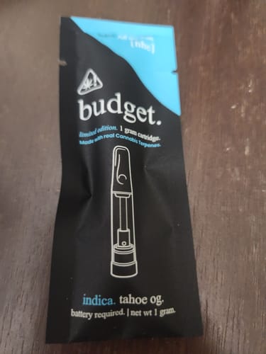 Customer photo review of 1 Gram HHC Full Spectrum Vape Cartridge | Tahoe OG - Indica