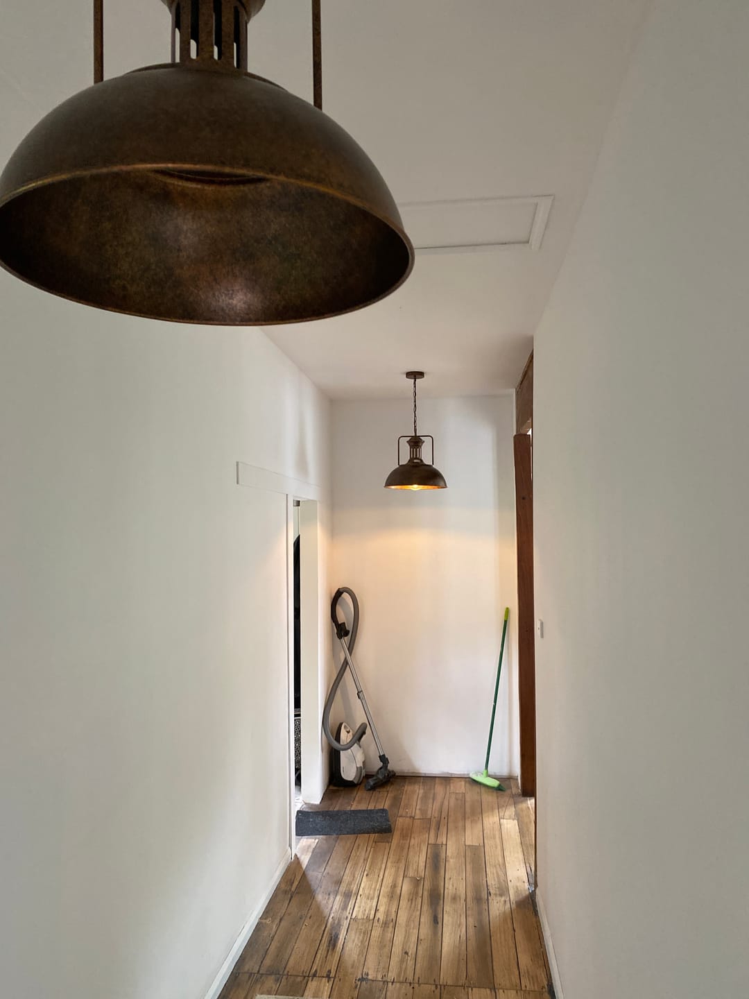 Customer photo review of Modern Industrial Single Dome Pendant Light