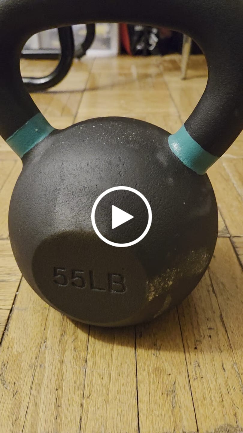 Customer video review of Kettlebells