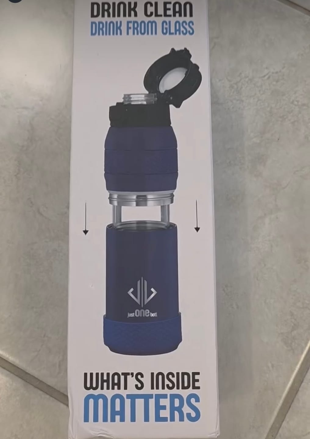 Customer photo review of justONEbotl