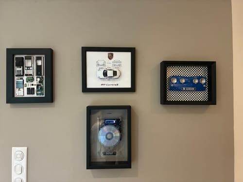 Customer photo review of M1 Music Frame CD Player