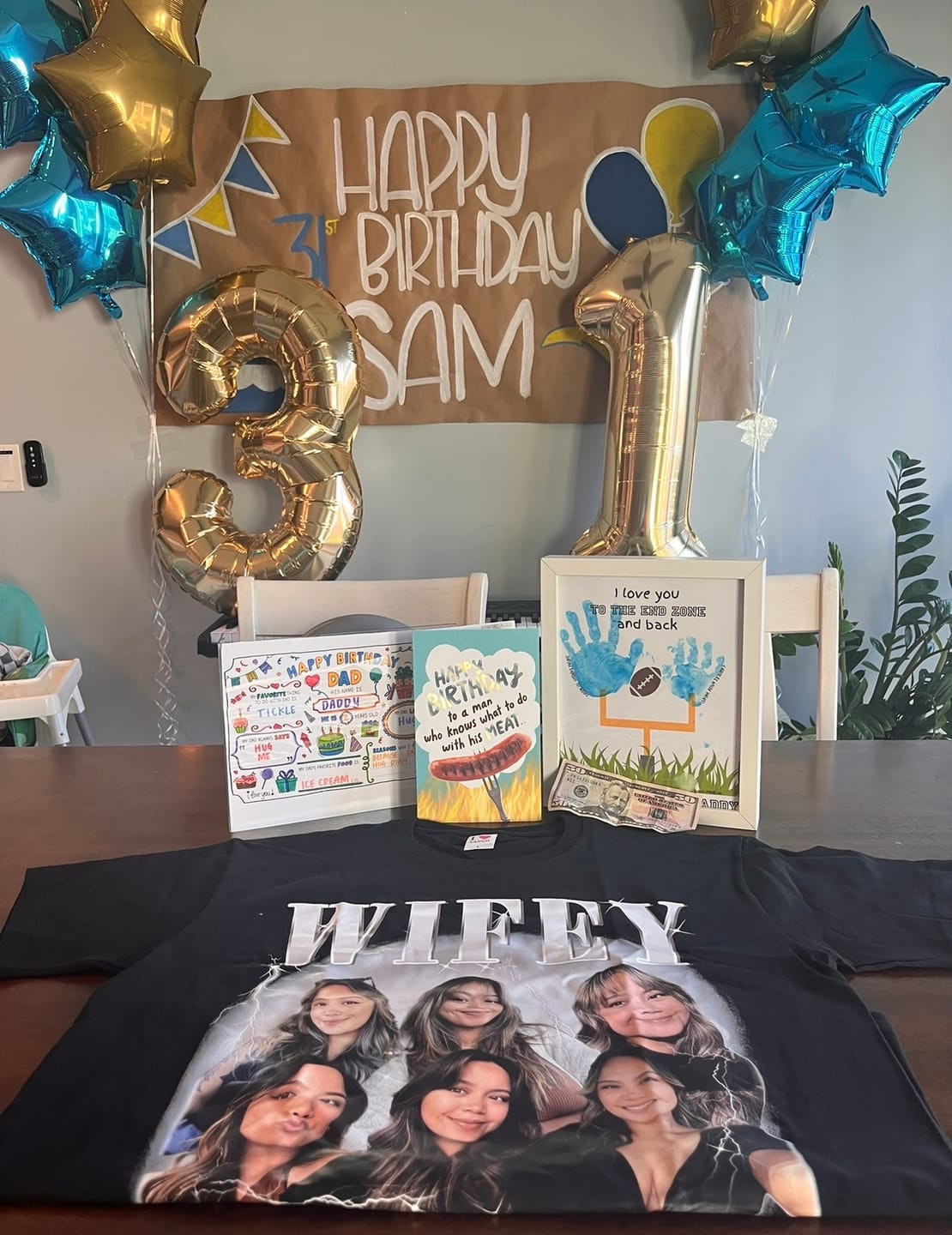 Customer photo review of Custom Vintage Tee