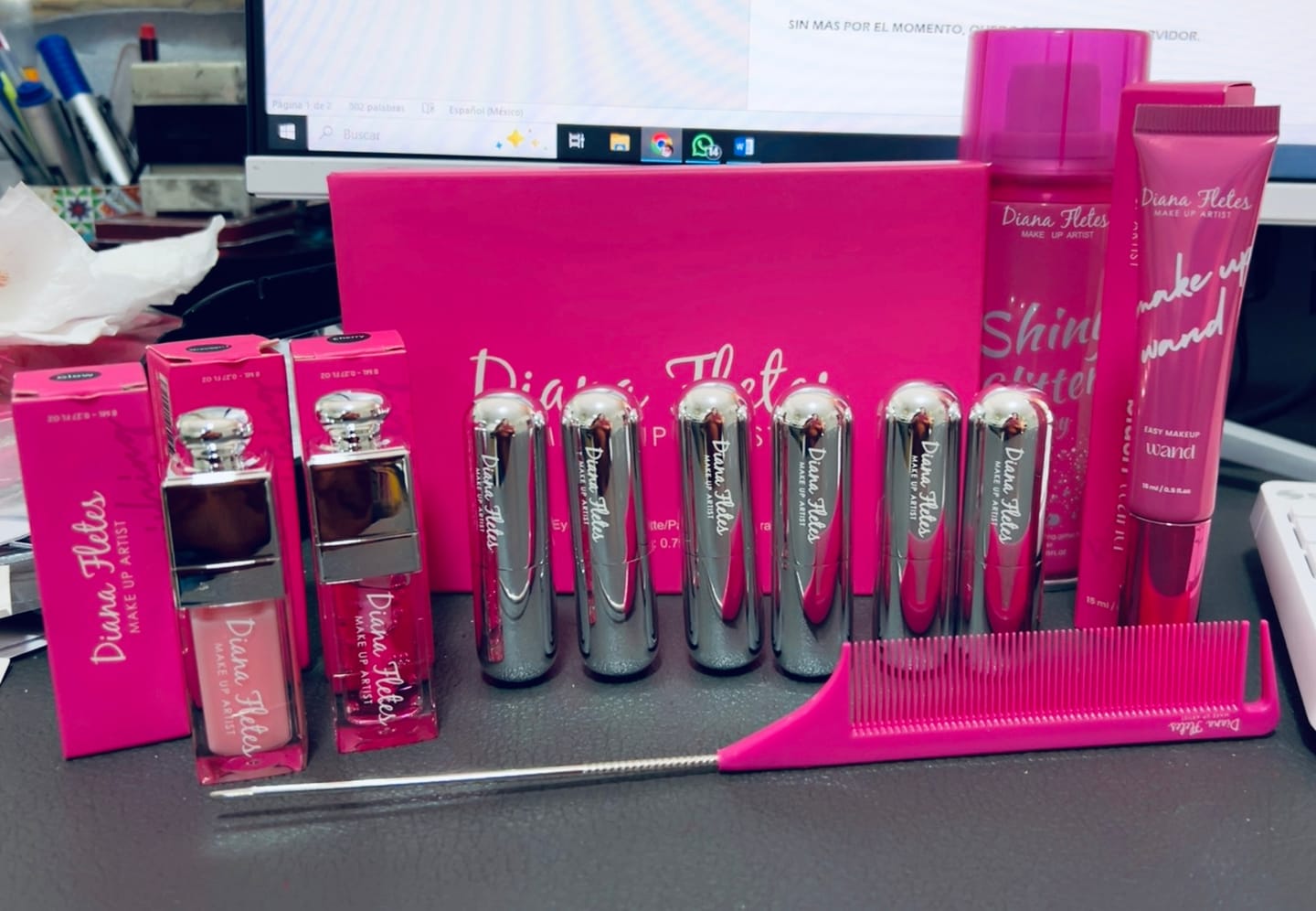 Customer photo review of Set Labiales en Barra SILVER Diana Fletes
