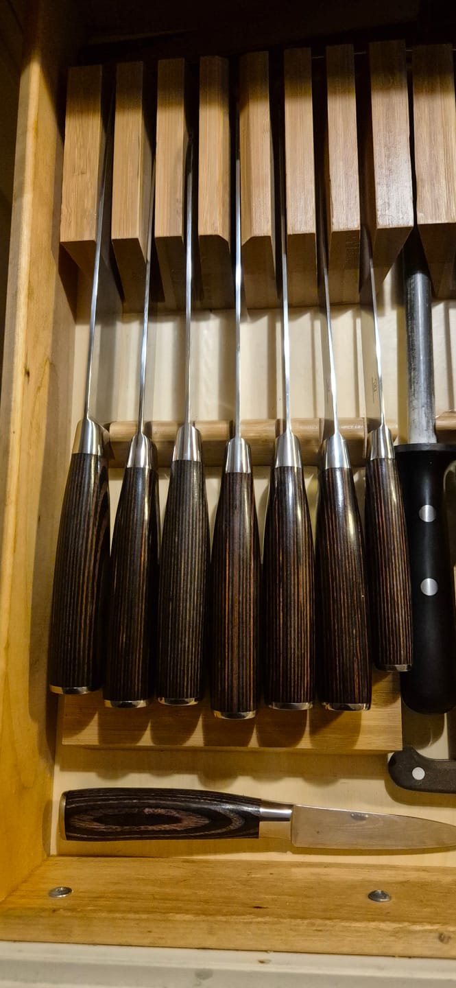 Customer photo review of Premium Knivset