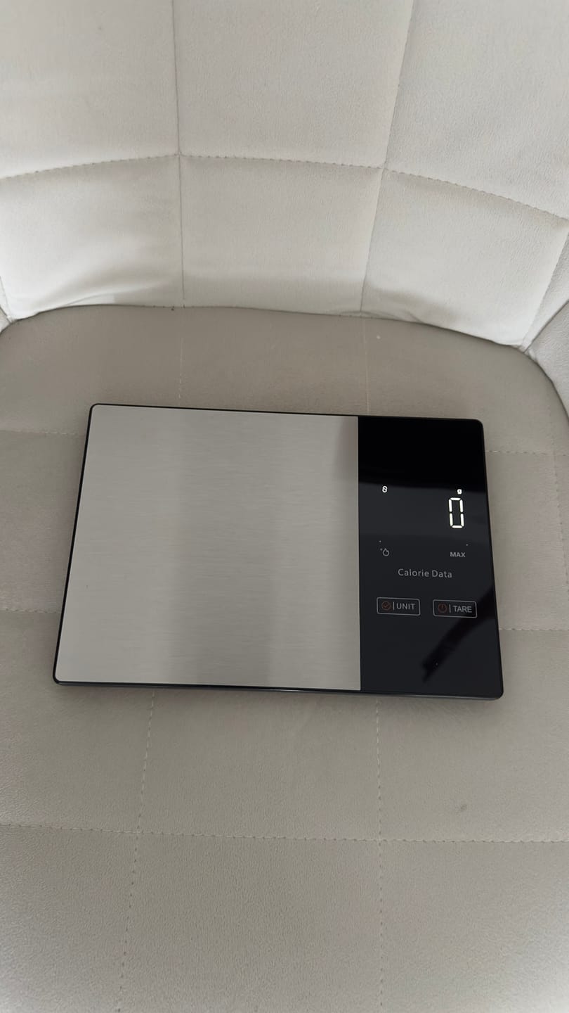 Customer photo review of Smarte Ernährungswaage