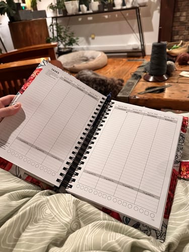Customer photo review of 2026 Dreambook + Planner Bundles