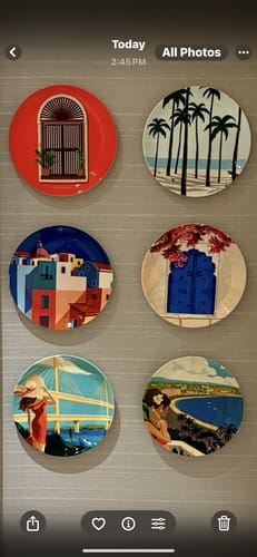 Customer photo review of Goa Coco Beach, Decorative Wall Plate