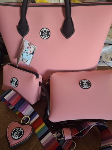 Customer photo review of TRIO | Shopping Maniglie + Pochette + Trousse