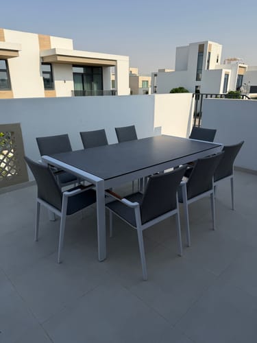 Customer photo review of Phoenix Outdoor Dining Set Phoenix-D