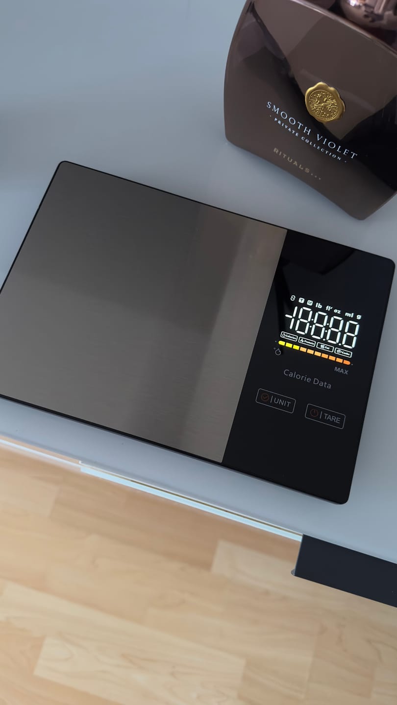 Customer photo review of Smarte Ernährungswaage