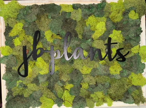 Customer photo review of Metal Custom Script Font | Personalized Script Word Sign | Indoor Outdoor | Up to 46" | Over 20 Color Options