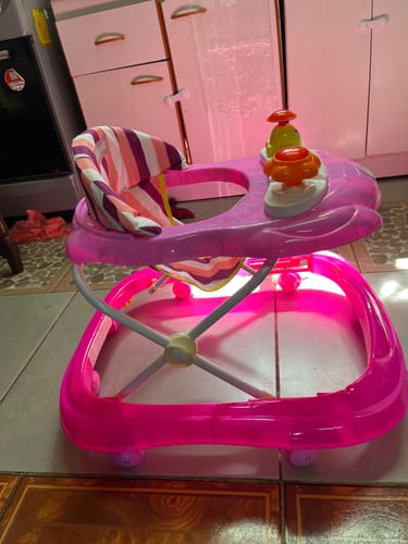 Customer photo review of Andador Moby Rosado