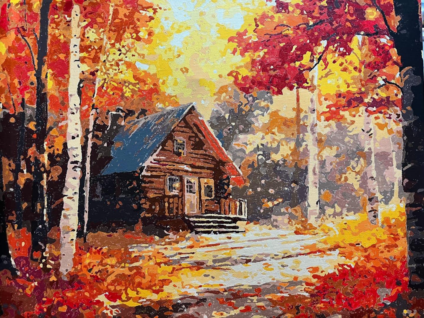 Customer photo review of Autumn Forest Cottage
