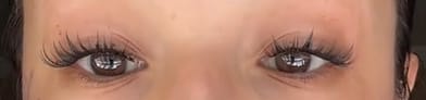 Customer photo review of Lash Bond & Seal - Black 10ml