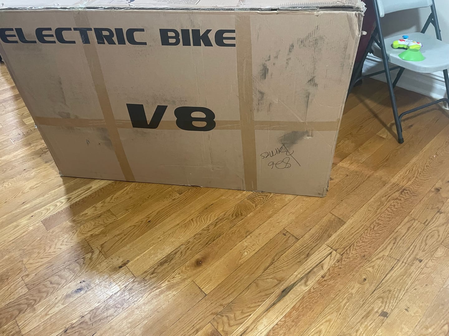 Customer photo review of OUXI V8 750W Fat Tire Electric Bike