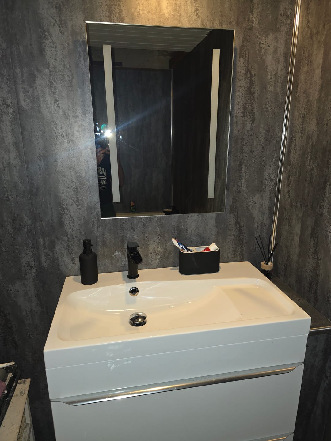 Customer photo review of 10mm Internal Corner Trim