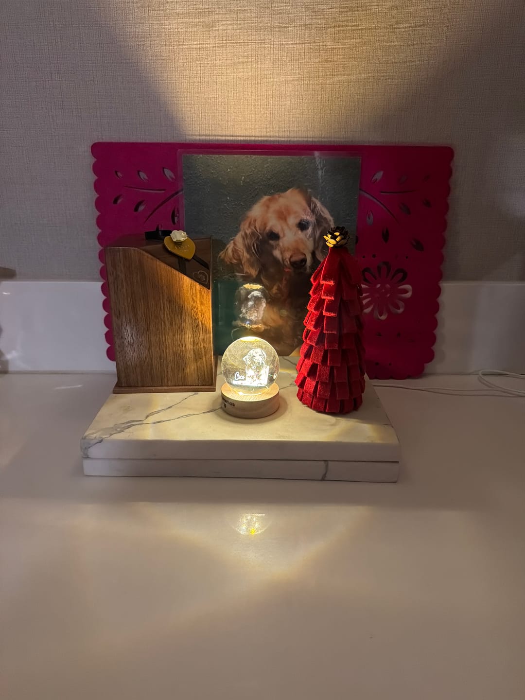 Customer photo review of Esfera de Cristal
