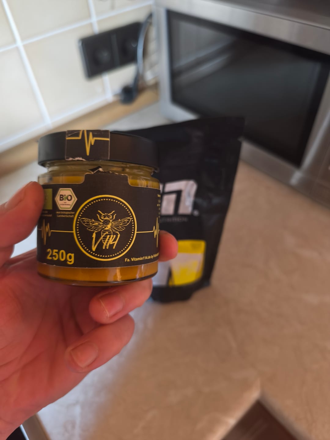 Customer photo review of V114 - Das Original Bio Honigmischung 250g