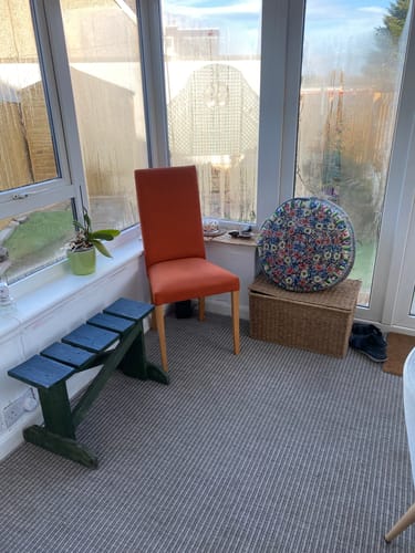 Customer photo review of Fabric Paint -- Orange