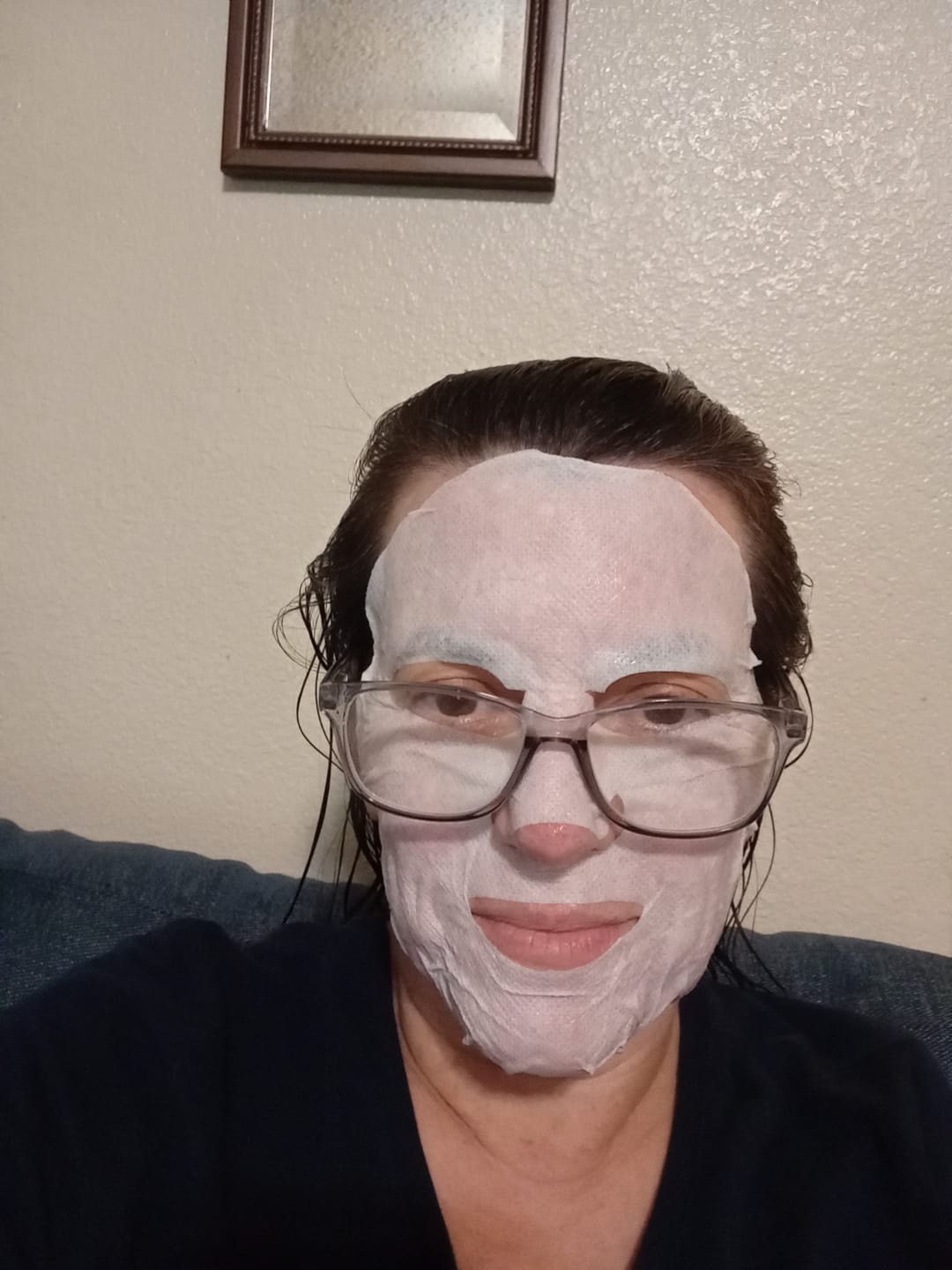 Customer photo review of Mesoheal Post-Treatment Mask