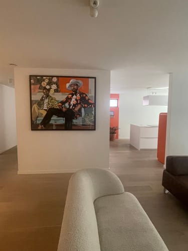 Customer photo review of HKliving Saloon Schilderij