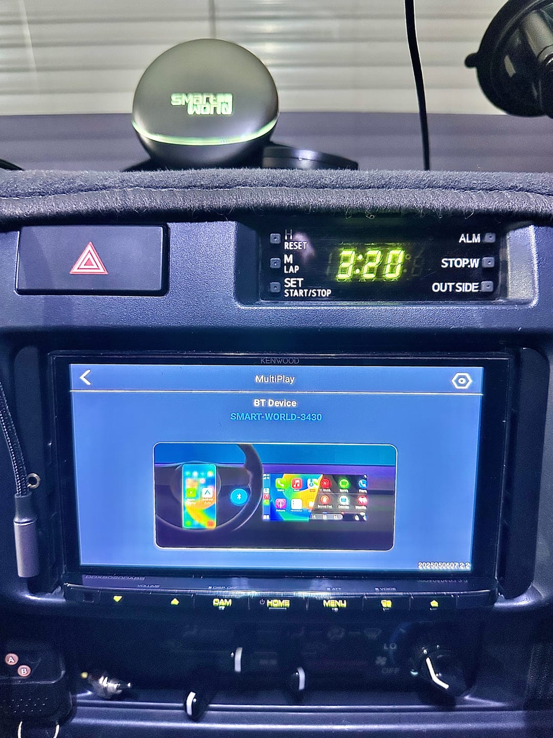 Customer photo review of Smart World App2Car adapters for ExplorOz Traveller app -  enable maps and navigation in your motor vehicle