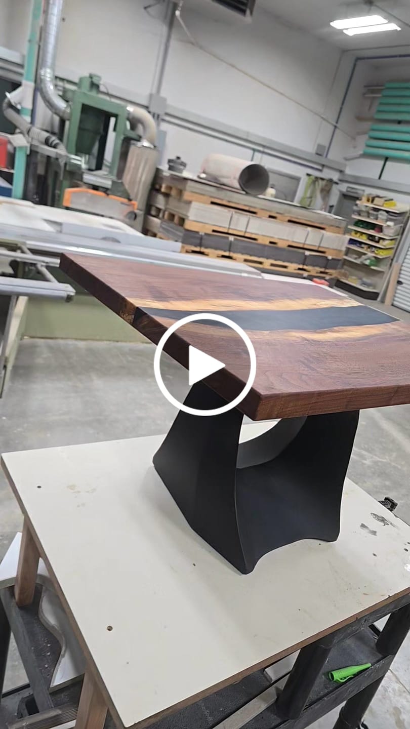 Customer video review of Coffee Table Base 121 Tulipe 16.2" H Mid-Century Modern Style