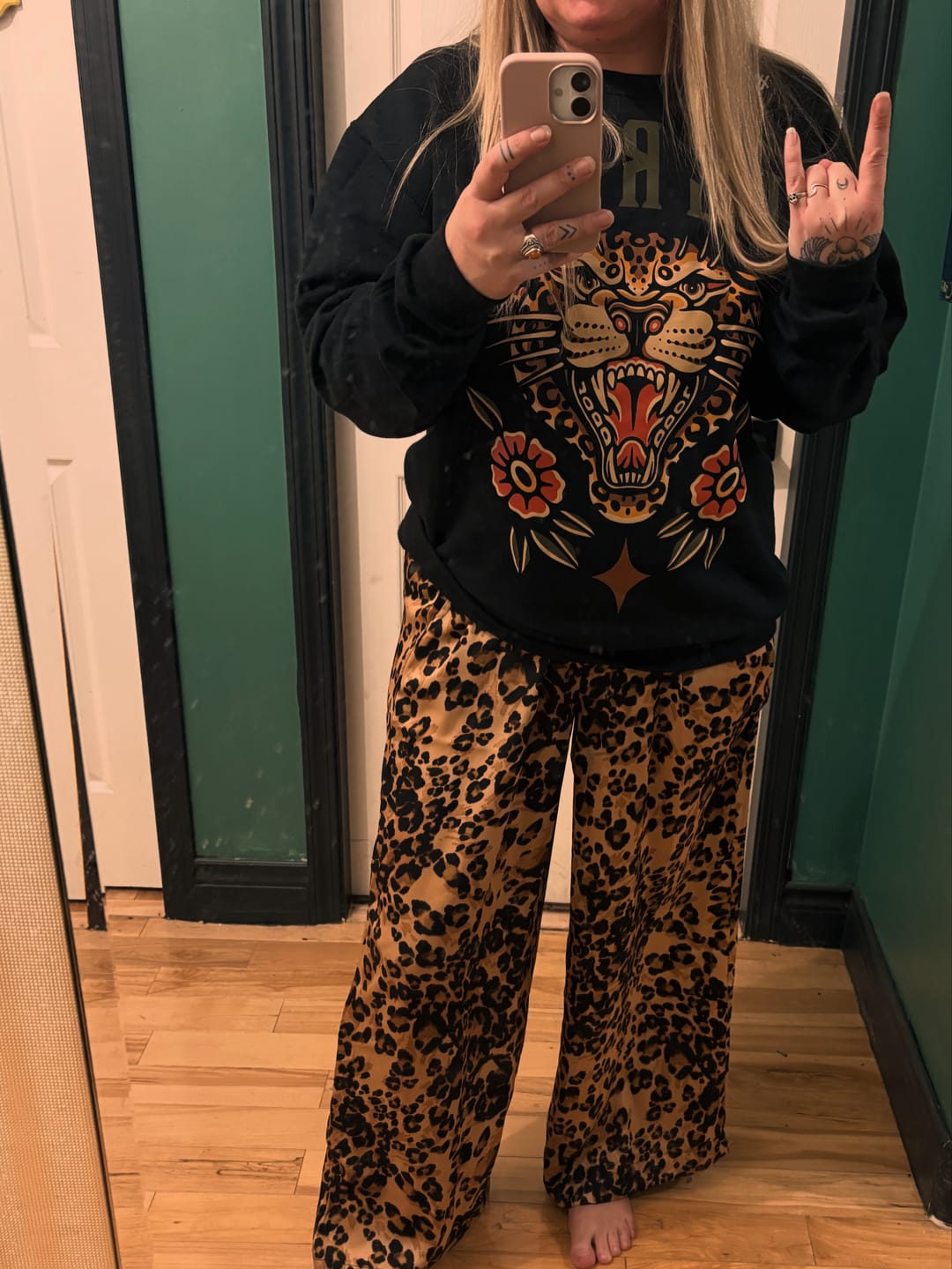 Customer photo review of Feral- Crewneck Sweater