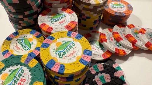 Customer photo review of Joker Casino Poker Chip 25