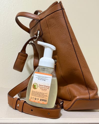 Customer photo review of Foaming Hand Soap & Body Wash