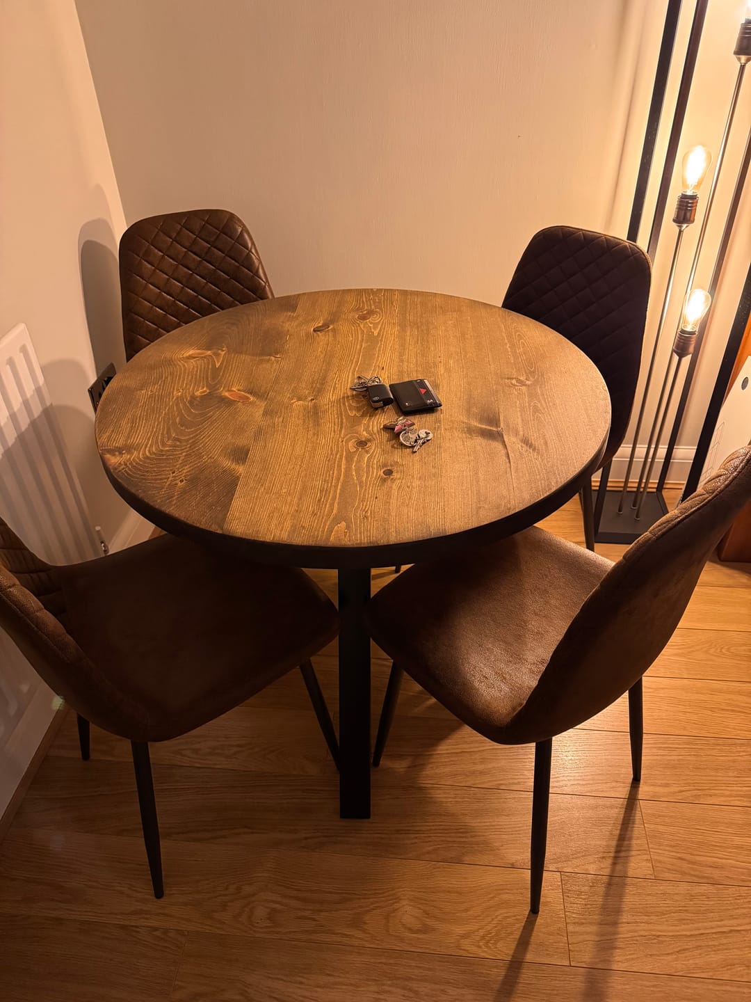 Customer photo review of Round Dining Table
