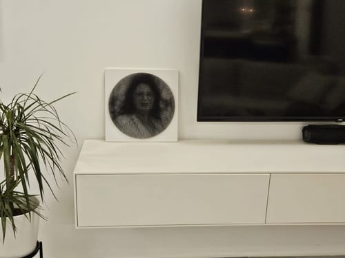 Customer photo review of יצירה בחוטים לפי תמונה אישית "RingString"