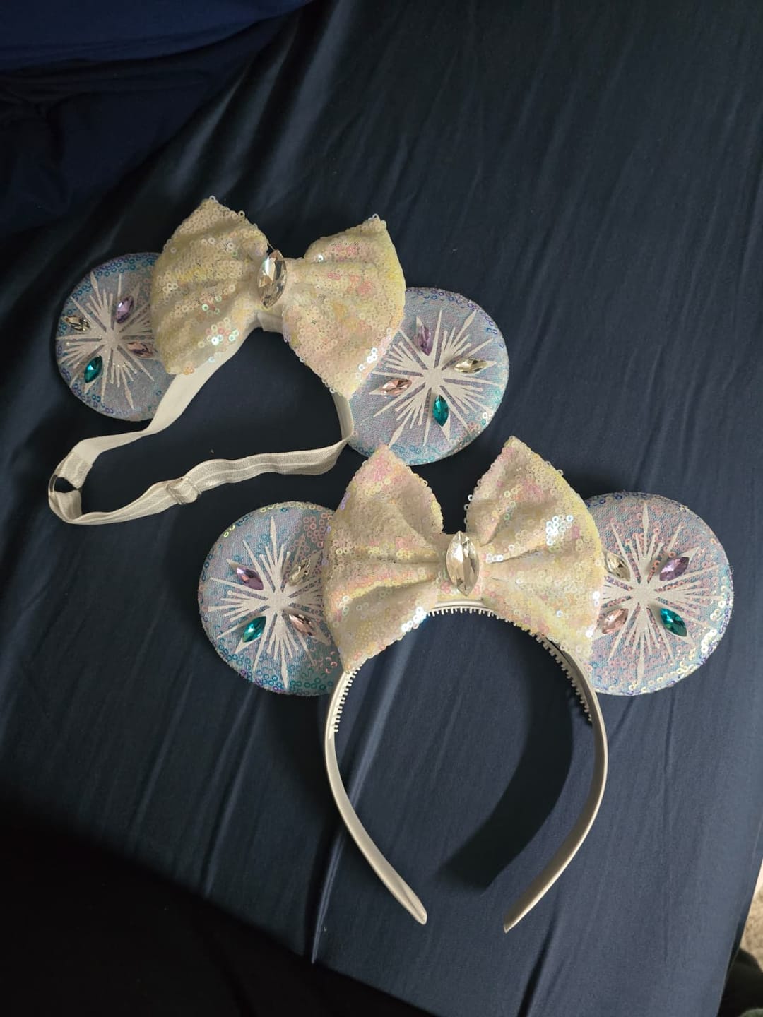 Customer photo review of Light Up Elsa Mickey Ears