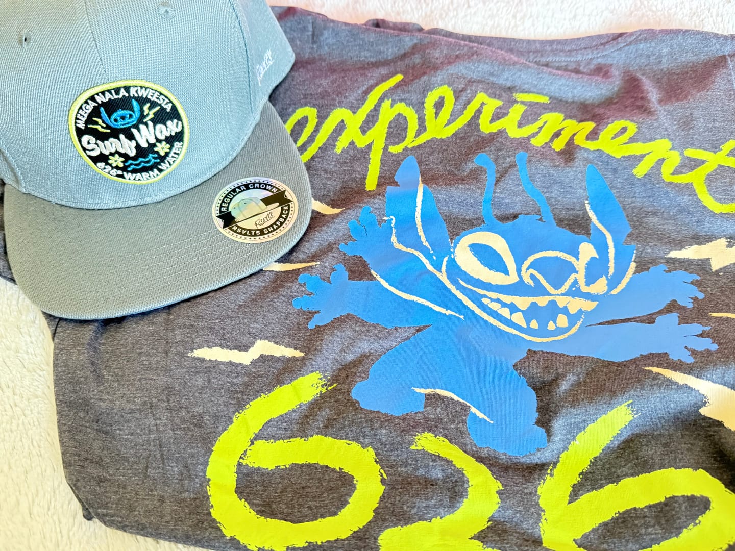Customer photo review of Disney's Lilo & Stitch "Surf Wax Stitch" – TLB Hat
