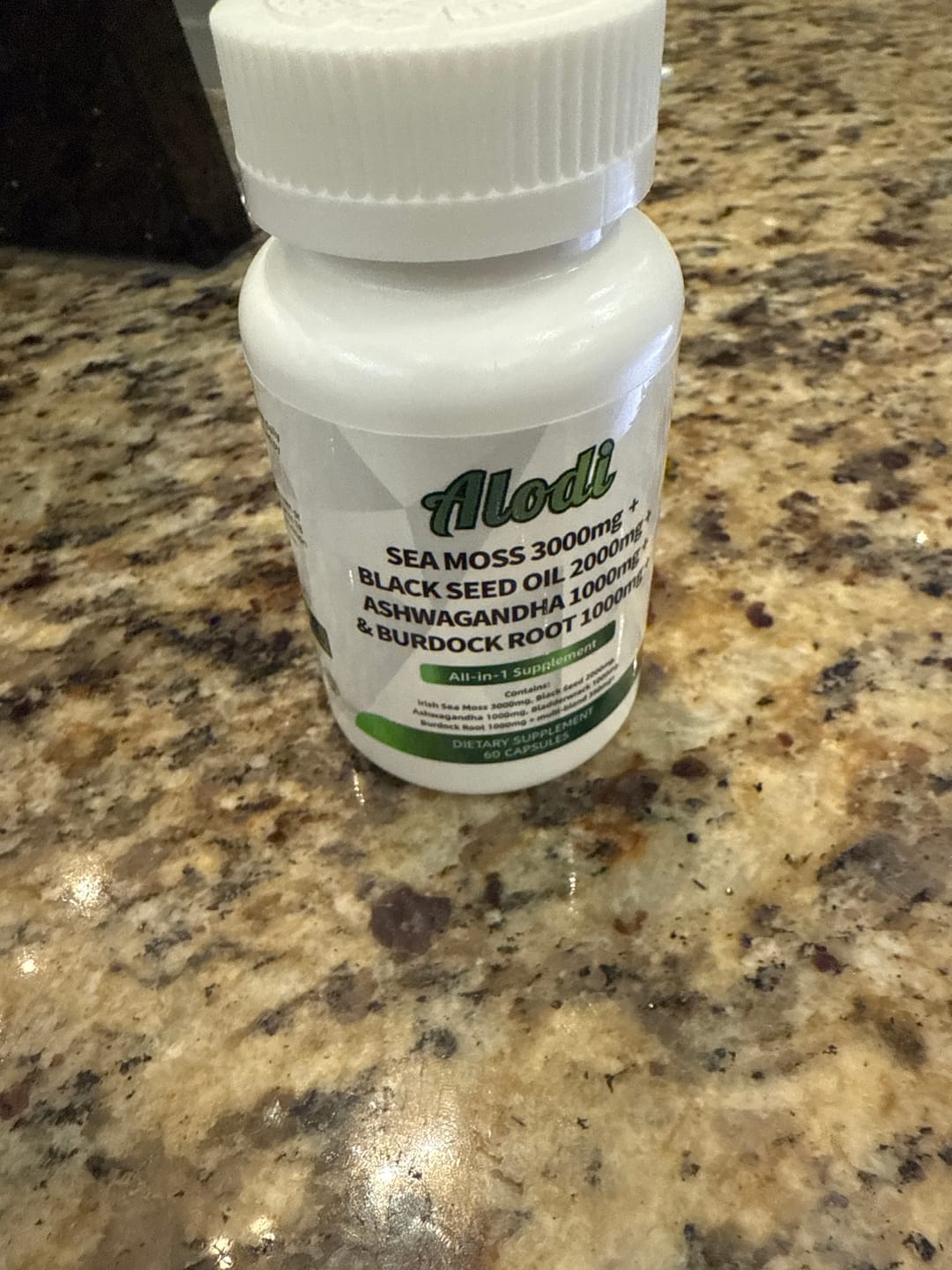 Customer photo review of Super Sea Moss Capsule Blend