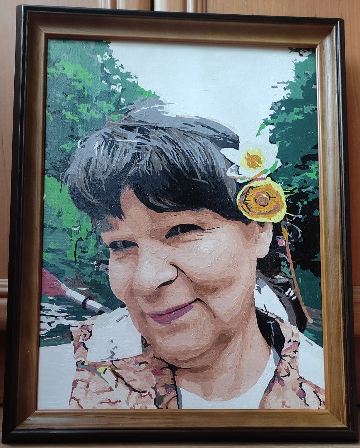 Customer photo review of Malowanie po numerach ze zdjęcia