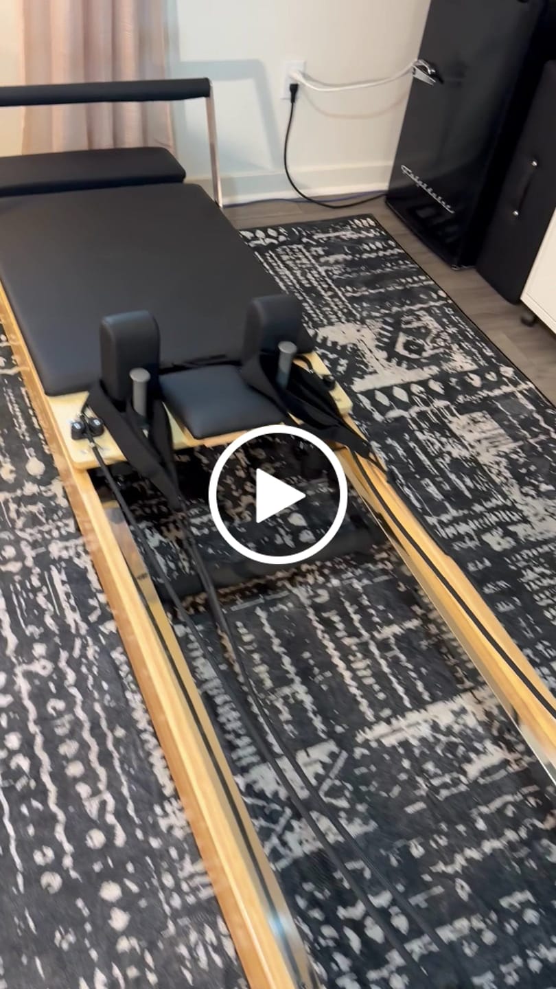 Customer video review of Pilates Studio Reformer