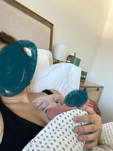 Customer photo review of Super Leakproof Nursing Bra Cybele