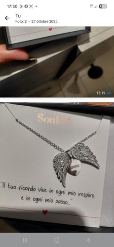 Annalisa N. review of Collana Angelo mio l'originale ✦ Incidi il nome del tuo Angelo image 1 out of 3
