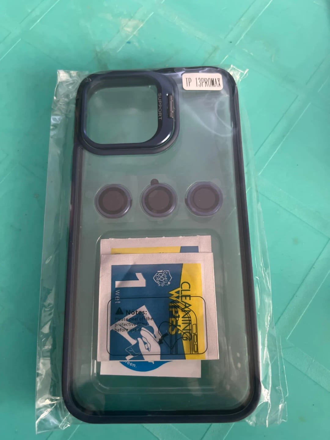 Customer photo review of LuxuryKase LK103 Camera Lens Metal Ring Protector Stand Case With Lens Film for iPhone