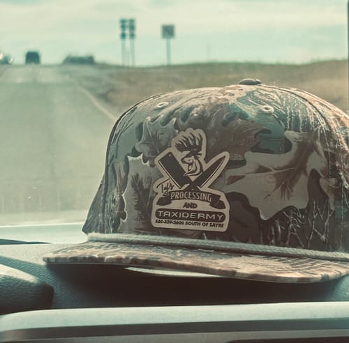 Customer photo review of Custom Leather Patch Rope Hat - Richardson 256P UMPQUA