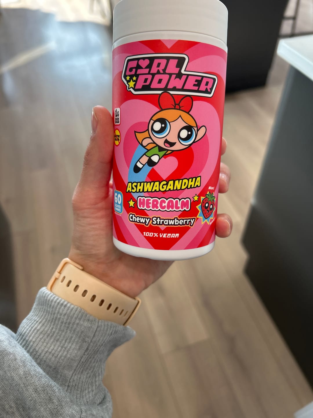 Customer photo review of Girl Power - HERcalm Ashwagandha - 60 Jujubes