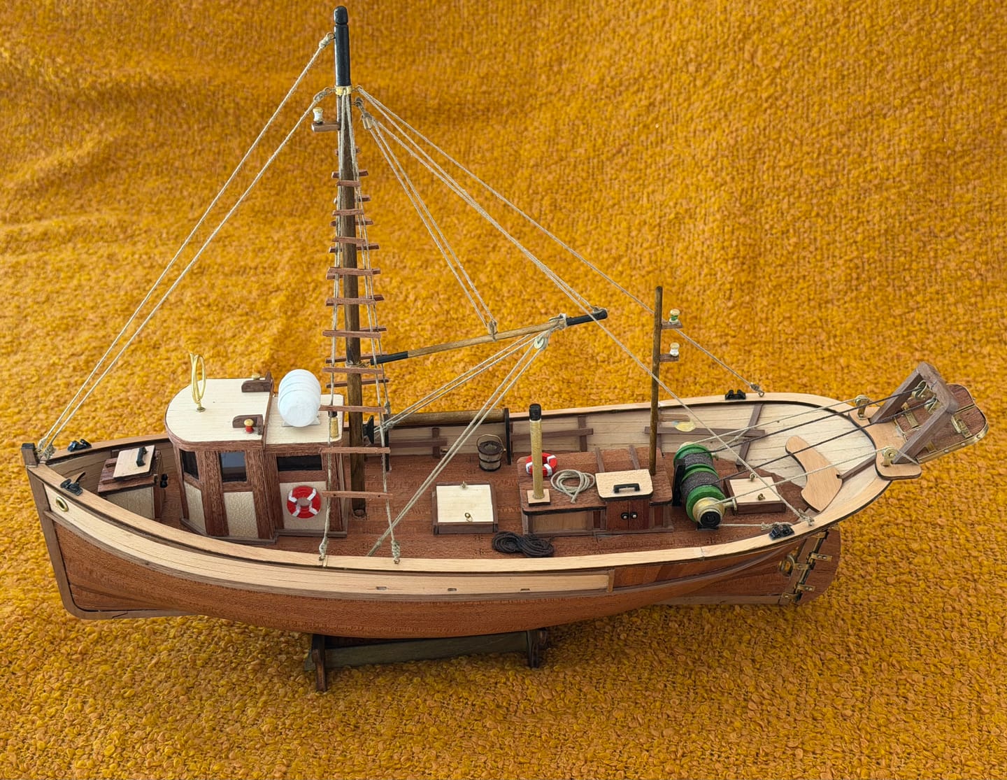 Customer photo review of Maqueta Barco Palamós