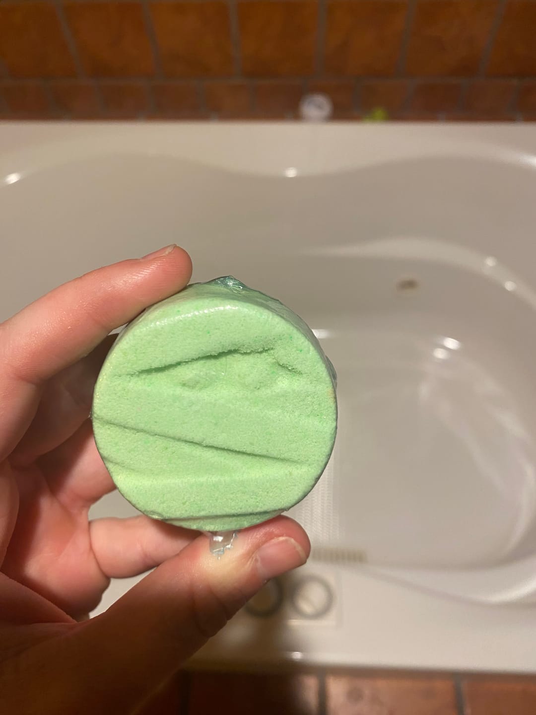 Customer photo review of BASICS HALLOWEEN Kids Bath Bomb Bag with Toy Surprises Inside - 6 ct