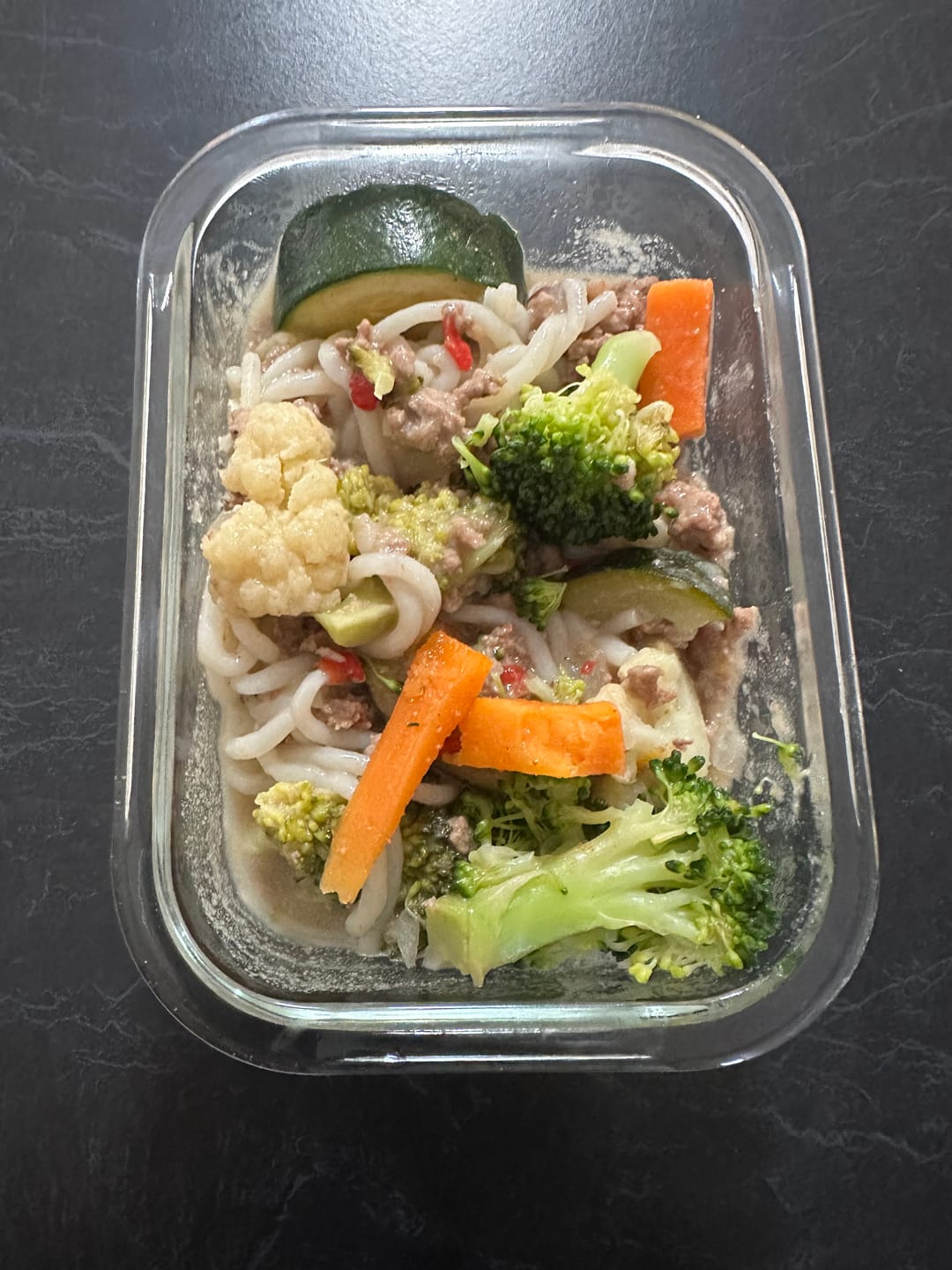 Customer photo review of Qetoe Low Carb Instant Noodle Pack - 2x Chicken and 2 x Beef Flavour Packs