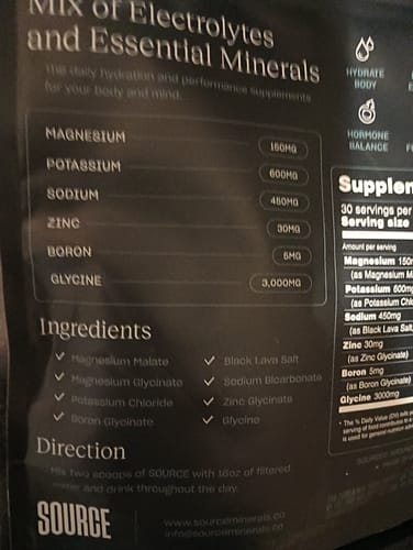 Customer photo review of Essential Mineral Mix